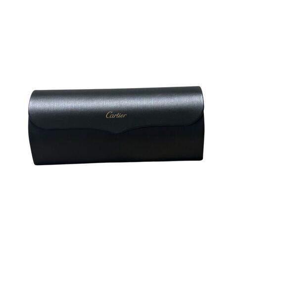 CARTIER  Glasses Empty Hard  Case/ Authentic Size: M - Picture 1 of 8